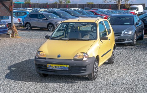 Fiat Seicento 1.1i 40KW – MINIMÁLNÍ SPOTŘEBA