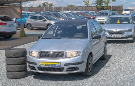 Škoda Fabia 1.2HTP – 2x OBUTÁ KOLA