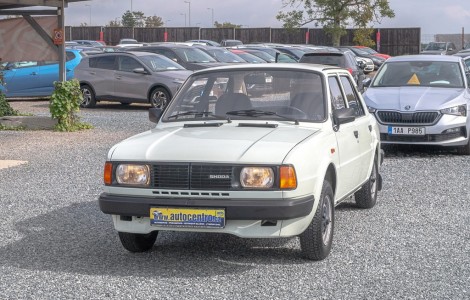 Škoda 105 ČR 105L – VETERÁN SPZ