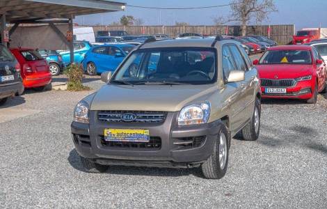 Kia Sportage ČR 2.0D 83KW 4x4 – 1 MAJITEL!